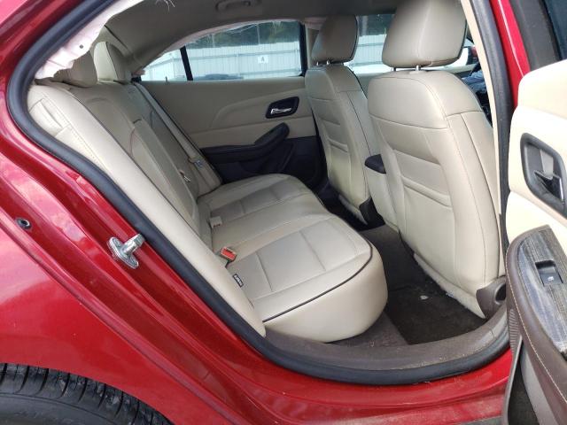 1G11H5SLXEF140510 - 2014 CHEVROLET MALIBU LTZ წითელი ფოტო 6