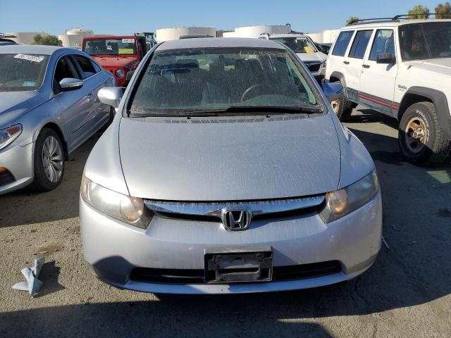 JHMFA36237S029426 - 2007 HONDA CIVIC HYBR SILVER photo 5