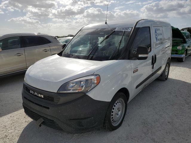 ZFBHRFAB5M6T47938 - 2021 RAM PROMASTER WHITE photo 2