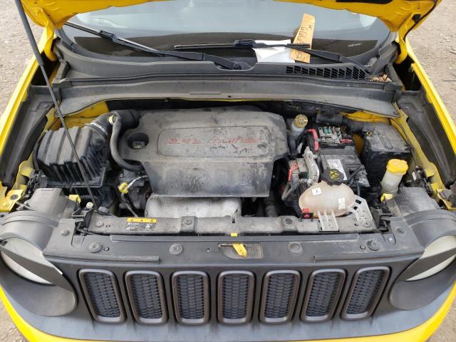 ZACCJBCT1GPC65087 - 2016 JEEP RENEGADE T YELLOW photo 12