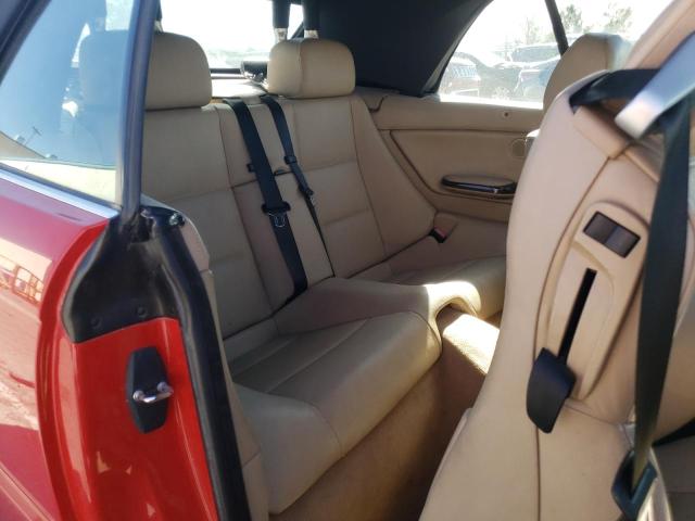 WBABS53453EV90294 - 2003 BMW 330CI RED photo 10