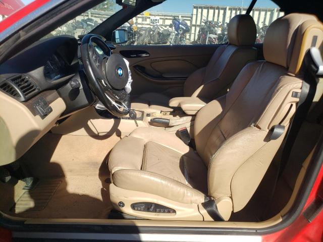 WBABS53453EV90294 - 2003 BMW 330CI RED photo 7