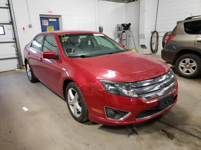 3FAHP0JA7AR286068 - 2010 FORD FUSION SEL RED photo 1