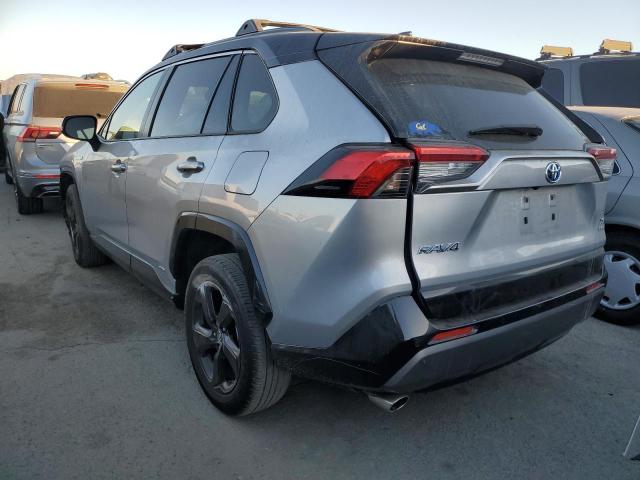 JTMEWRFV7KJ021999 - 2019 TOYOTA RAV4 XSE SILVER photo 2