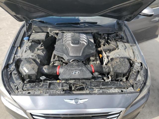 KMHGN4JF7FU024237 - 2015 HYUNDAI GENESIS 5. GRAY photo 11