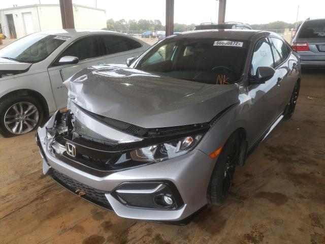 SHHFK7H41LU206100 - 2020 HONDA CIVIC SPOR 银色 照片 2