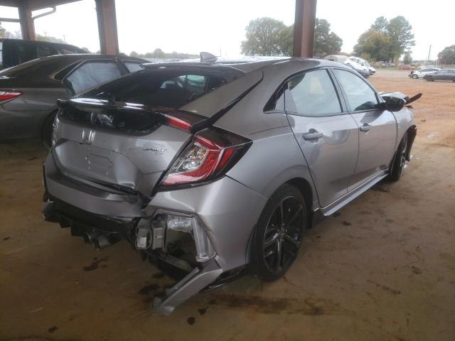 SHHFK7H41LU206100 - 2020 HONDA CIVIC SPOR 银色 照片 4