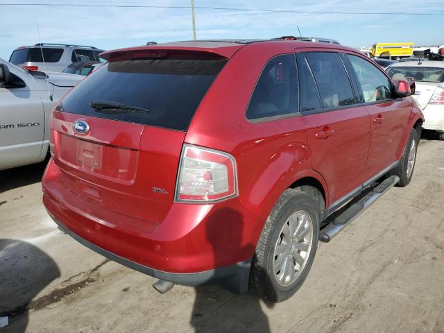 2FMDK3JC6ABB73426 - 2010 FORD EDGE SEL RED photo 4