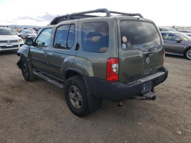 5N1ED28T23C676355 - 2003 NISSAN XTERRA XE GREEN photo 3