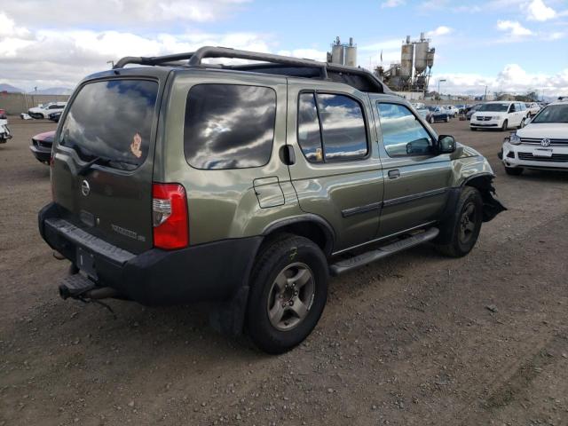 5N1ED28T23C676355 - 2003 NISSAN XTERRA XE GREEN photo 4