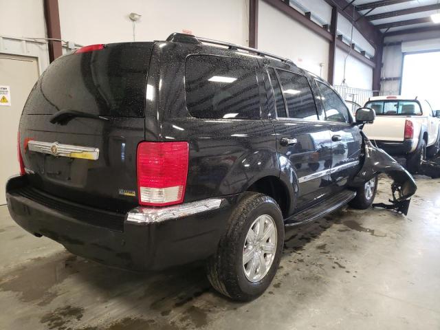 1A8HX58N28F120606 - 2008 CHRYSLER ASPEN LIMI BLACK photo 4