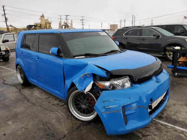 JTLZE4FEXB1134924 - 2011 TOYOTA SCION XB BLUE photo 1