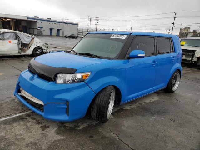 JTLZE4FEXB1134924 - 2011 TOYOTA SCION XB BLUE photo 2
