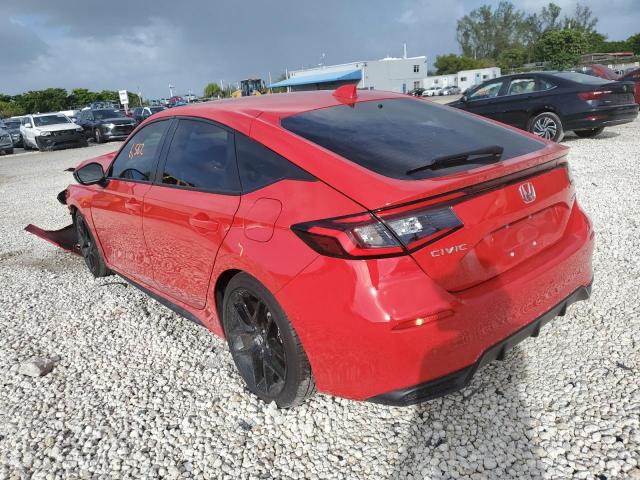 19XFL2H81NE013197 - 2022 HONDA CIVIC SPOR 红色 照片 3