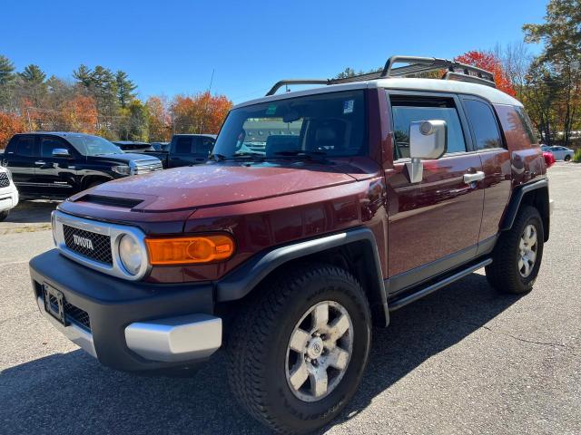 JTEBU11F28K017545 - 2008 TOYOTA FJ CRUISER BURGUNDY photo 3