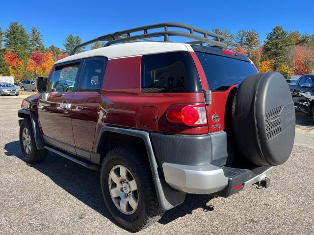 JTEBU11F28K017545 - 2008 TOYOTA FJ CRUISER BURGUNDY photo 4