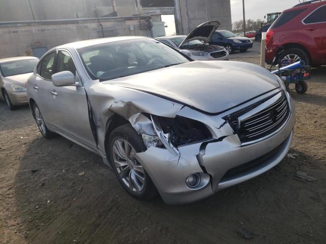 JN1BY1AR5BM376924 - 2011 INFINITI M37 X SILVER photo 1