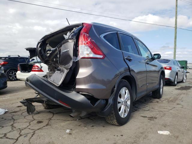 5J6RM4H72CL012085 - 2012 HONDA CR-V EXL GRAY photo 4