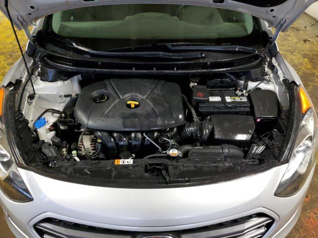 KMHD35LH1HU364340 - 2017 HYUNDAI ELANTRA GT SILVER photo 11