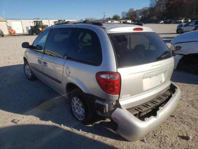 1B4GP45361B219634 - 2001 DODGE CARAVAN SP SILVER photo 3