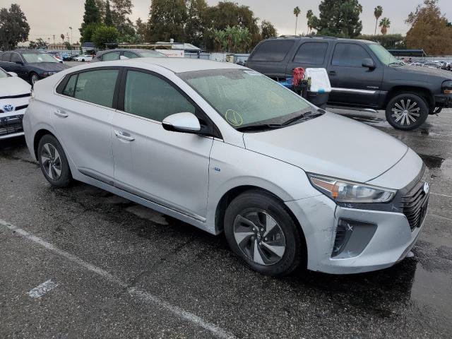 KMHC75LC3JU061103 - 2018 HYUNDAI IONIQ SEL SILVER photo 1