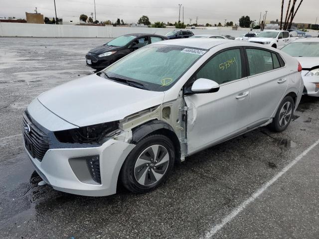 KMHC75LC3JU061103 - 2018 HYUNDAI IONIQ SEL SILVER photo 2