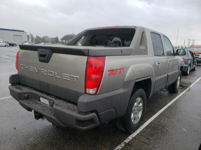 3GNEK13T23G132048 - 2003 CHEVROLET AVALANCHE GRAY photo 4