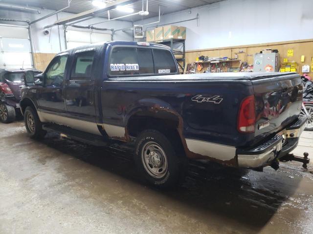 1FTSW21576ED12079 - 2006 FORD F250 SUPER BLUE photo 2