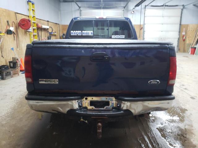 1FTSW21576ED12079 - 2006 FORD F250 SUPER BLUE photo 6