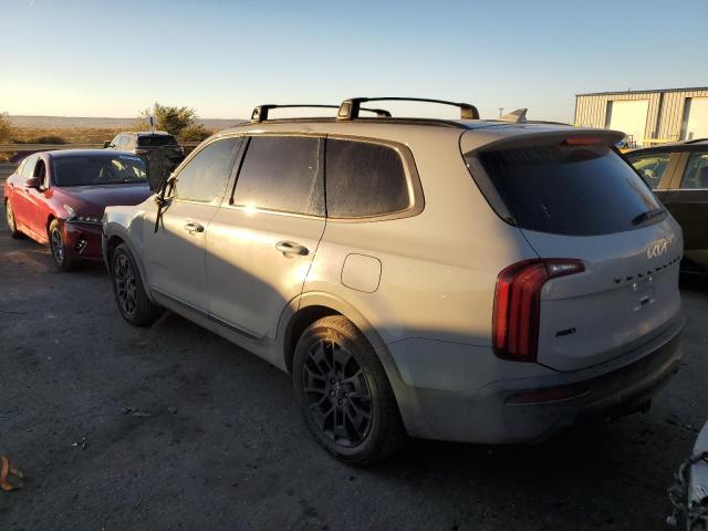 5XYP5DHC2NG222367 - 2022 KIA TELLURIDE GRAY photo 3