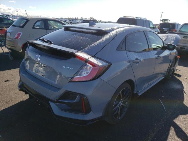 SHHFK7H43MU403447 - 2021 HONDA CIVIC SPOR GRAY photo 4