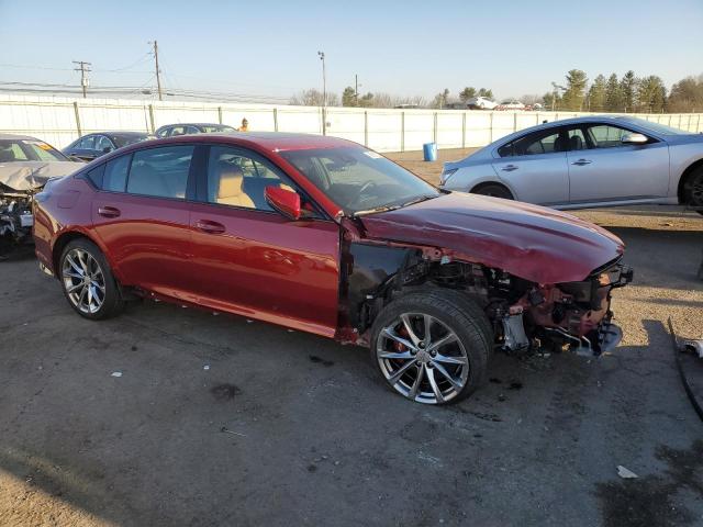 1G6DV5RW1N0112761 - 2022 CADILLAC CT5-V RED photo 4