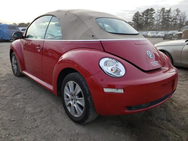 3VWPF31Y88M400672 - 2008 VOLKSWAGEN NEW BEETLE 红色 照片 3