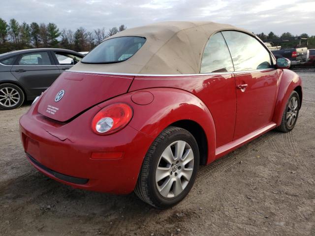 3VWPF31Y88M400672 - 2008 VOLKSWAGEN NEW BEETLE 红色 照片 4