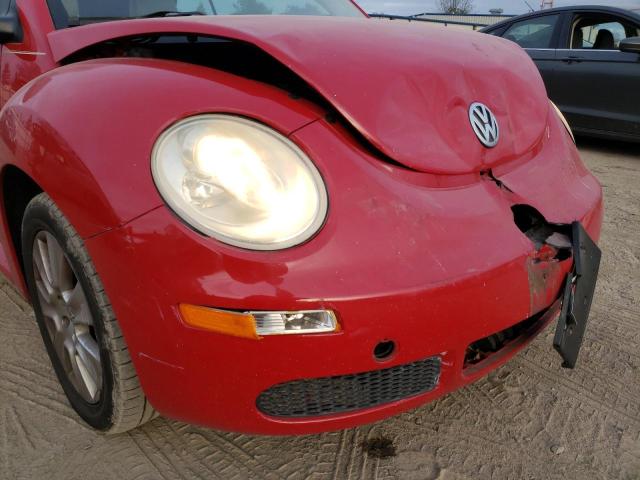 3VWPF31Y88M400672 - 2008 VOLKSWAGEN NEW BEETLE 红色 照片 9