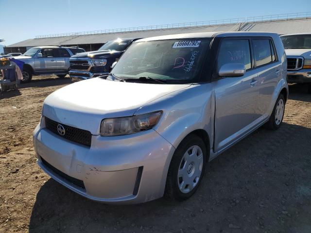 JTLZE4FEXA1102831 - 2010 TOYOTA SCION XB ვერცხლისფერი ფოტო 2