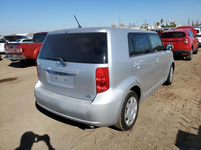 JTLZE4FEXA1102831 - 2010 TOYOTA SCION XB ვერცხლისფერი ფოტო 4