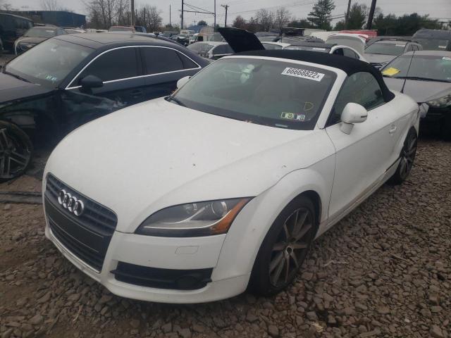 TRULF38JX91006881 - 2009 AUDI TT WHITE photo 2