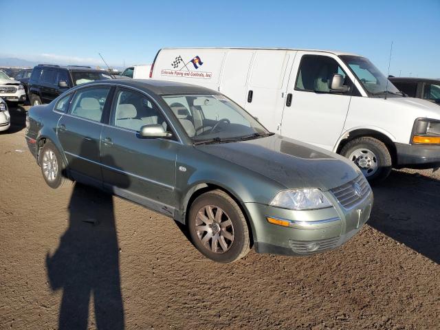 WVWPD63B93P439955 - 2003 VOLKSWAGEN PASSAT GLS GREEN photo 1