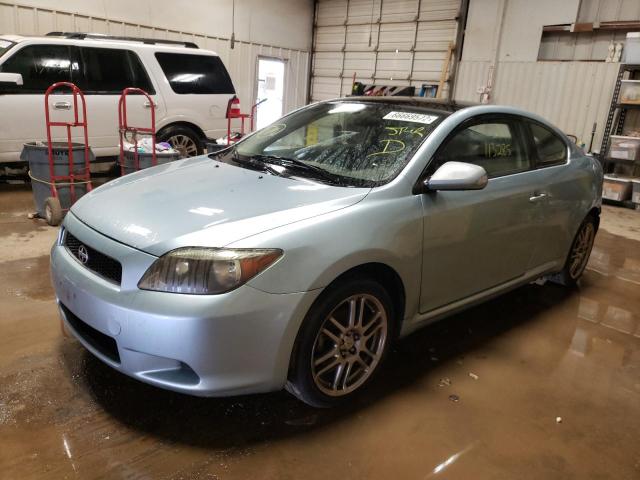 JTKDE167260143708 - 2006 TOYOTA SCION TC ლურჯი ფოტო 2