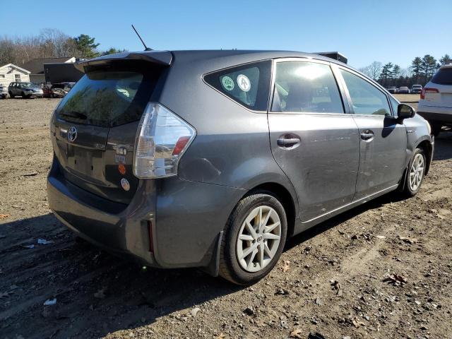 JTDZN3EU8C3065557 - 2012 TOYOTA PRIUS V CHARCOAL photo 4