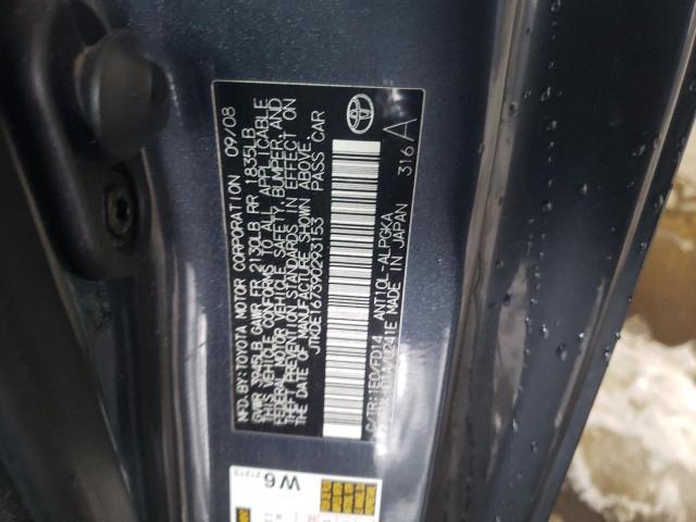 JTKDE167390293153 - 2009 TOYOTA SCION TC رمادي صورة 10