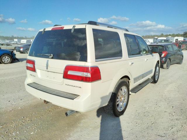5LMFU27568LJ06533 - 2008 LINCOLN NAVIGATOR თეთრი ფოტო 4