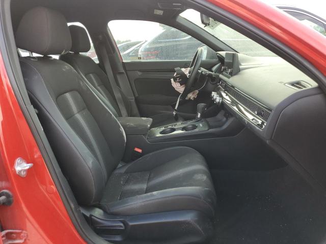 2HGFE2F58NH575137 - 2022 HONDA CIVIC SPOR RED photo 5