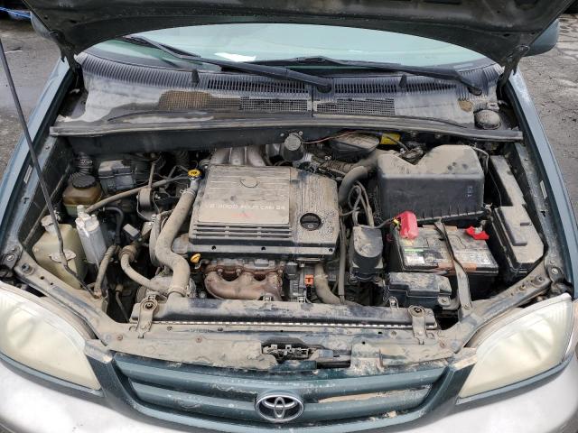 4T3ZF13C51U331428 - 2001 TOYOTA SIENNA LE GREEN photo 7