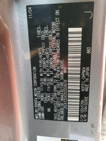 JTLKT324250204618 - 2005 TOYOTA SCION XB Gri fotoğraf 10