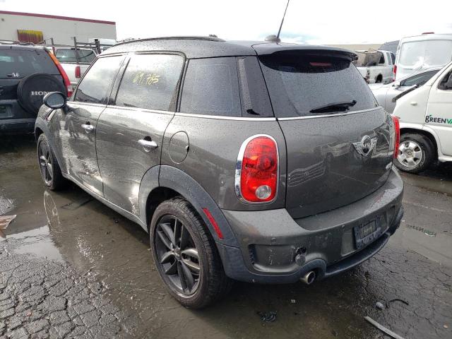 WMWZC5C57CWL57239 - 2012 MINI COOPER S C GRAY photo 3