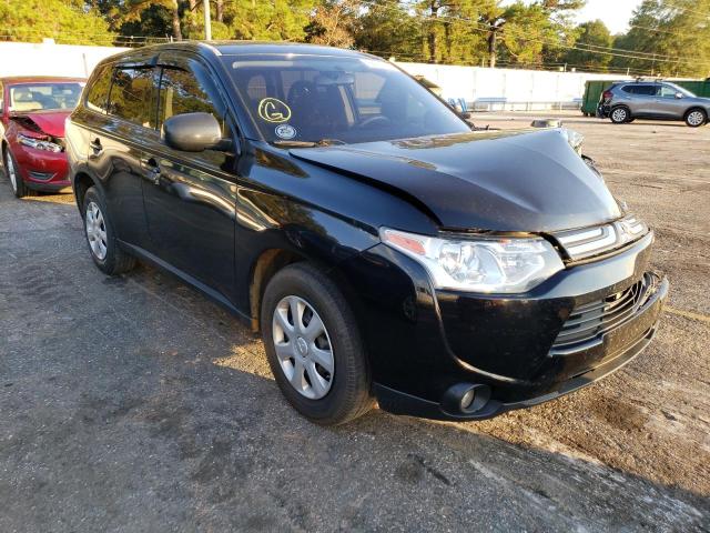 JA4AD2A33EZ006952 - 2014 MITSUBISHI OUTLANDER BLACK photo 1