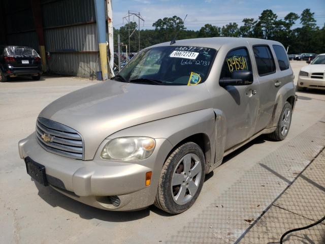 3GNCA33B09S597611 - 2009 CHEVROLET HHR LS GOLD photo 2