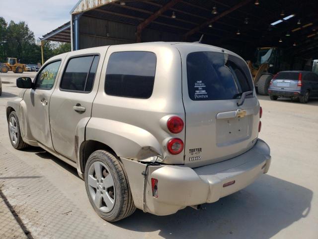 3GNCA33B09S597611 - 2009 CHEVROLET HHR LS GOLD photo 3